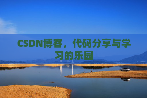 CSDN博客，代码分享与学习的乐园